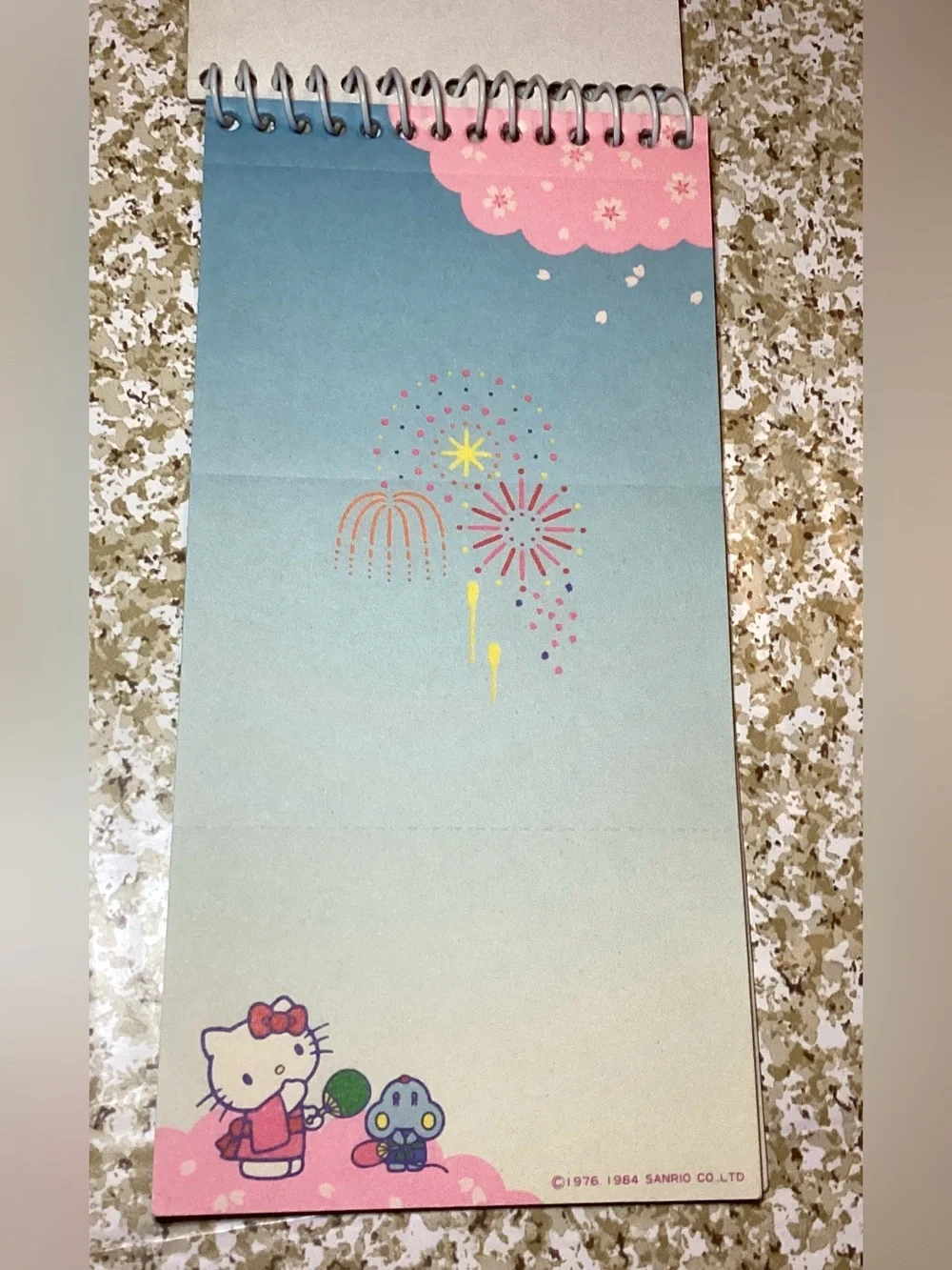 Lot of 2 Vintage Sanrio Hello Kitty Memo Notebooks